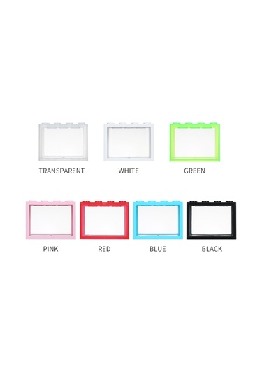 Youmex Siyah Mini Akvaryum, Plastik Blok Tasarımı, Küçük Balık Yetiştirme Kutusu