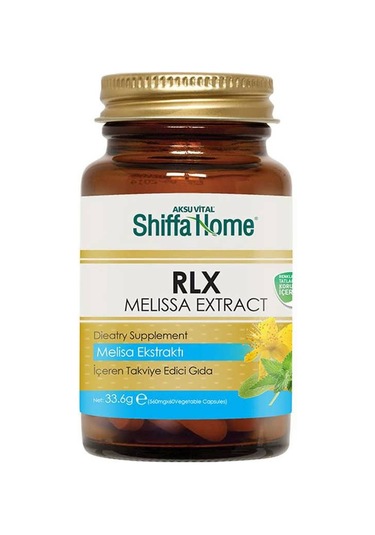 Aksu Vital Shiffa Home RLX Melissa Extract Kapsül 560 MG 60 Kapsül