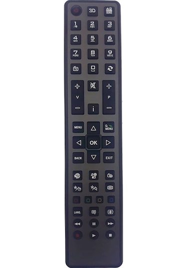 Vestel Uyumlu Smart 3D Lcd Led Tv Kumandası