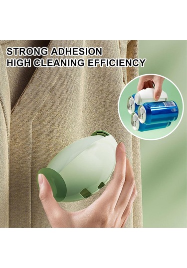 Dofolink Yıkama Üzerine Yeniden Kullanılabilir Yeşil Abs/silikon Ergonomik El Tipi Saç Ve Toka Temizleyici Yeşil