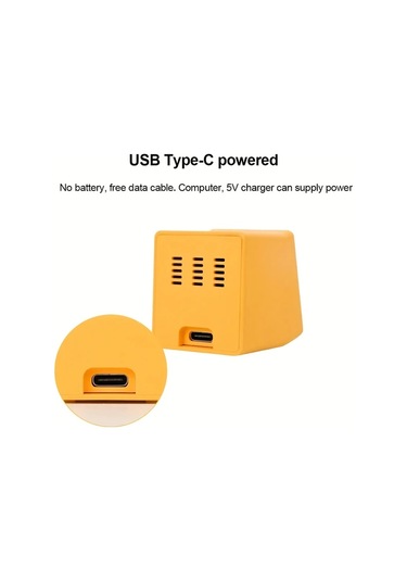 Motion003 6'lı Akıllı Wifi Hava Durumu İstasyonu Sarı Sıcaklık Nem Rüzgar Hızı İzleme Dijital Saat Ev Ofis Masaüstü Dekoru