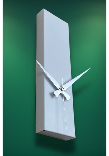 Jaka Model Dekoratif Metal Akar Sessiz Mekanizmalı Duvar Saati 34 9,5 Cm Beyaz