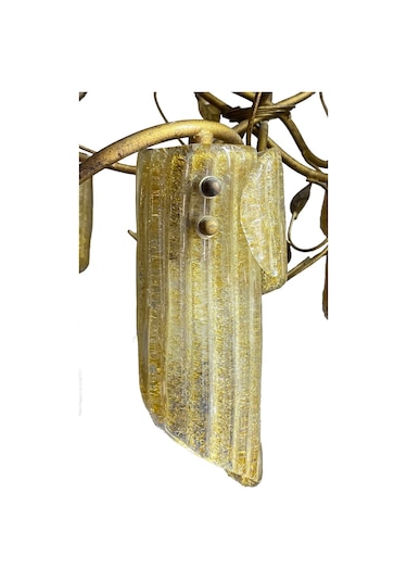 Beşli Eskitme Döküm Avize 4021-5C