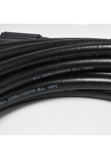 Novahub Yüksek Basınçlı M22 Hortum, 7m, Yıkama Suyu Temizleme, Aşınmaya Dayanıklı Boru Kablosu