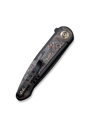 We Knife Smooth Sentinel Cf Titanium Copper Foil Kamp Çakı Siyah