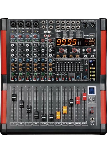 Odo Md-8m299 8 Kanallı Çift Dsp Efektli Deck Mikser