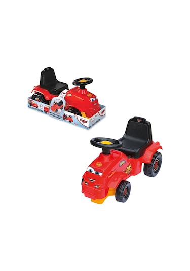 Cars İlk Traktörüm - Binmeli Araba - Çocuk Arabası - İlk Adım Arabası
