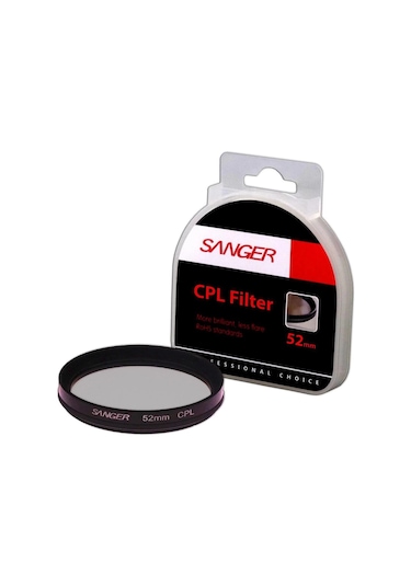 Sanger 52mm Cpl Polarize Filtre