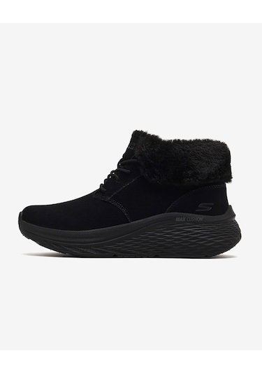 Skechers Max Cushıonıng Elıte 2.0 Boot Snow Daze Kadın Siyah Bot 144368 Bbk Siyah