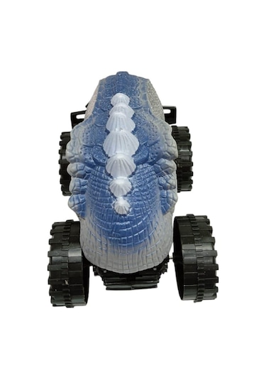 Sürtmeli Dinazor Robota Dönüşen Araba 14 Cm - Gri