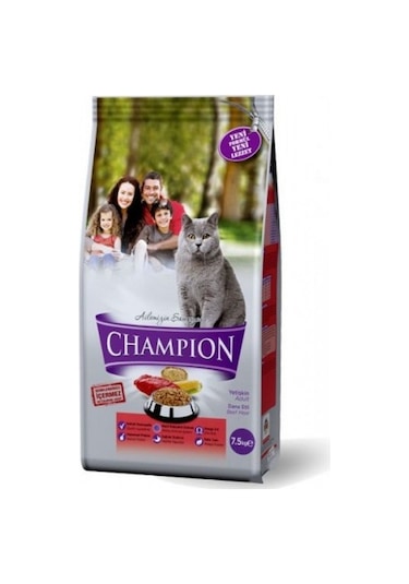 Champion Dana Etli Yetişkin Kedi Maması 15 KG
