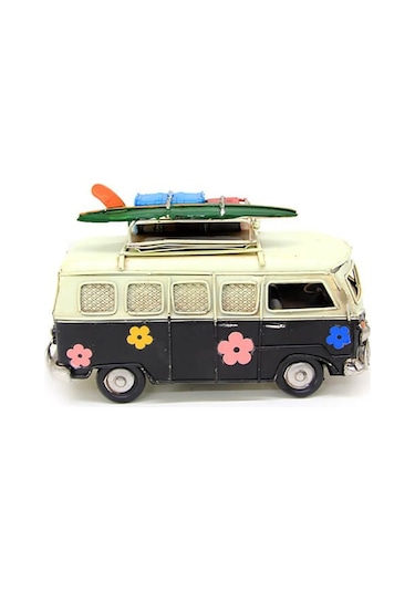 Dekoratif Metal Minibüs Çerçeveli Ve Kumbaralı 1210e-3394ss 1 Adet