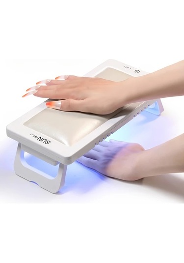 Willowhaven Mavi Kompakt Tırnak Lambası Led Jel Kurutucu Ev Ve Salon Kullanımı