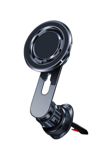 Jmary Mh-78 Havalandırma Tasarımlı Magnetik Araç Telefon Tutucu Siyah