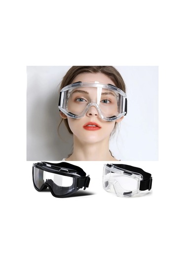 Güvenlik Gözlüğü Sıçrama Önleyici Toz Geçirmez Çalışma Çok Renkli