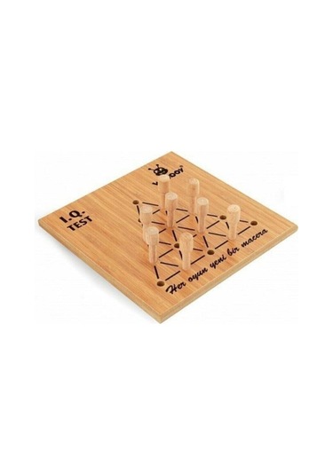 Woodoy Ahşap Iq Test Zeka Geliştirme Strateji  Oyunu