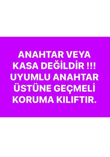 Togg T10x Uyumlu Anahtar Koruma Kılıfı