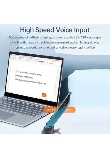 Maiyame 2.4G 4 Tuşlu Kablosuz Dikey Kalem Mouse