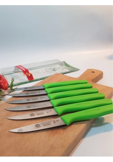 Sürbisa Meyve Takımı Yeşil 6'lı 61007 7.0 Cm Çok Renkli