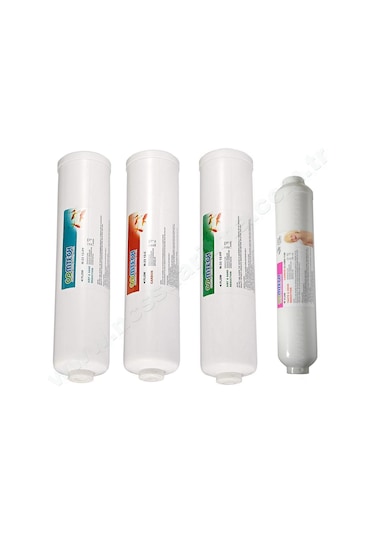 Comtech K Type 4 Lü İnline Su Arıtma Filtre Seti