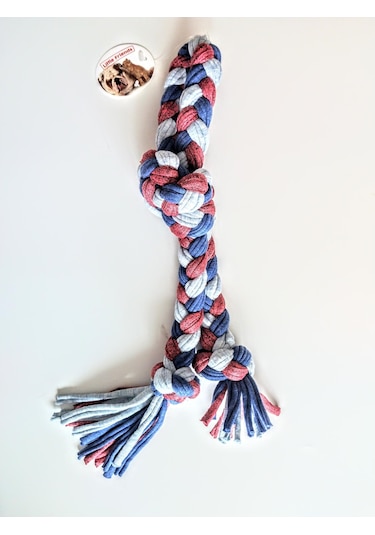 Little Friends Köpek Diş İpi Tutmalı Düğüm 38 CM