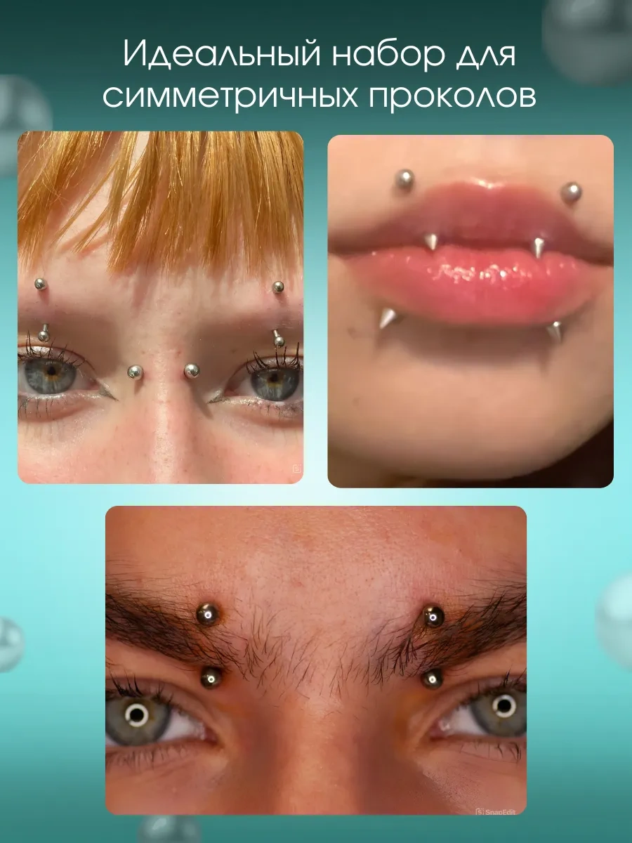 Botalova Store Mikrobananasbody Piercing Seti 314312093 Gri