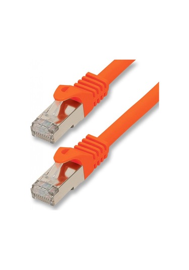 Cat. 7 Kaliteli Network Patch Kablo 3 Metre - Turuncu
