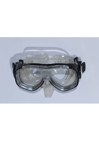Atmaca_Av Siyah Çerçeveli Seffaf Maske / Arası Acık