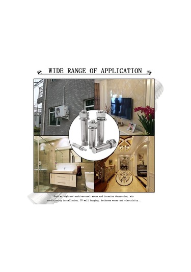 Genişleme Cıvatası, Genişletme Vidalı Cıvatalar, 2 Parçası M16 80300 Genişleme Vidalı Cıvatalar Kovan Ankrajı -