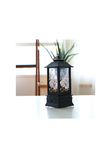 Suofeng Cadı Yarasa Kafatası Desenli Halloween Led Fener - İç Ve Dış Mekan Pilli Asılı Peri Işık Zinciri Ev Parti Bahçe Dekorasyon Diğer