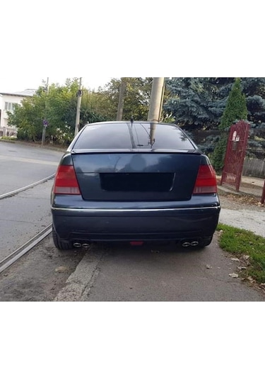 Volkswagen Bora Uyumlu Body Kit Difüzör 4 Çıkış Yuvarlak Siyah Model 2