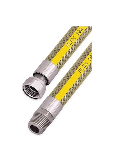 Ocak Fırın Doğalgaz Fleksi Yeni Model Sarı Evs Flex 100 Cm