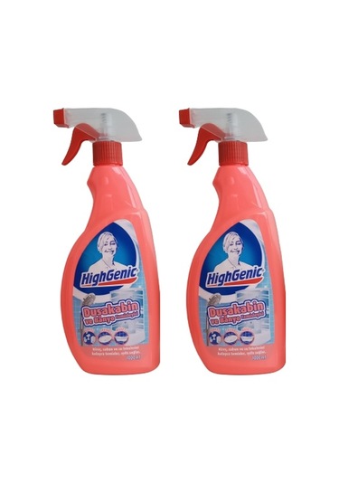 Highgenic Duşakabin Banyo Temizleyicisi 2 x 1 L