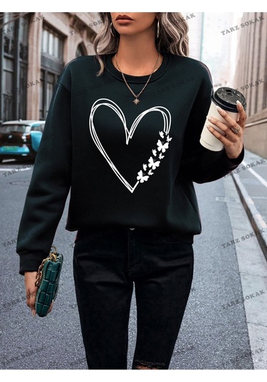 Y2k Yeni Sezon Ssweat Harajuka Kuromi Retro Kod 124-trzksw4374 Siyah