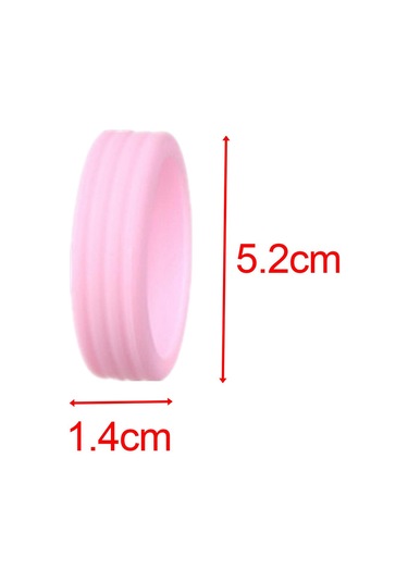 Homyl 8 Adet Bagaj Bavul Tekerlekleri Kapak Düşük Gürültü Pembe