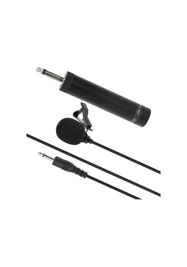 Lavalier Mikrofon Saksafon Kablolu Profesyonel Müzik Aleti Aksesuarları Kablo Uzunluğu 10 Metre