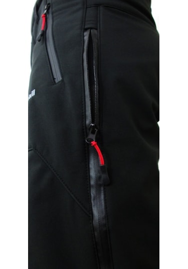 Mudwill Erkek Kışlık Softshell Pantolon Siyah