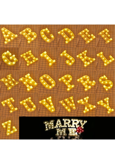 Moveevo Ip54 Su Geçirmez Islak Beyaz Led Harf Lambası V - Pvc Malzeme, 2xaa Pil İle Çalışır, Parti/ev Dekorasyonu İçin Uygun Pil Dahil Değil Diğr