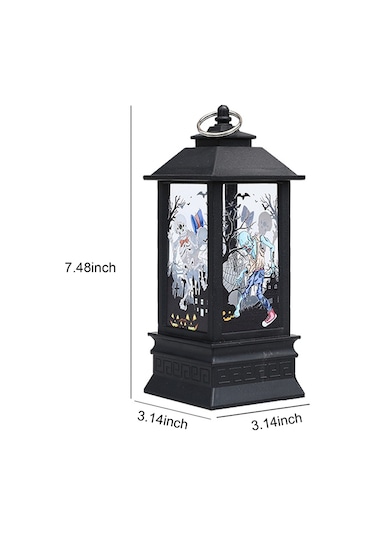 Suofeng Cadı Yarasa Kafatası Desenli Halloween Led Fener - İç Ve Dış Mekan Pilli Asılı Peri Işık Zinciri Ev Parti Bahçe Dekorasyon Diğer