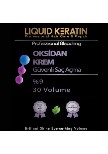 Oksidan Krem Güvenli Saç Açma 500ml