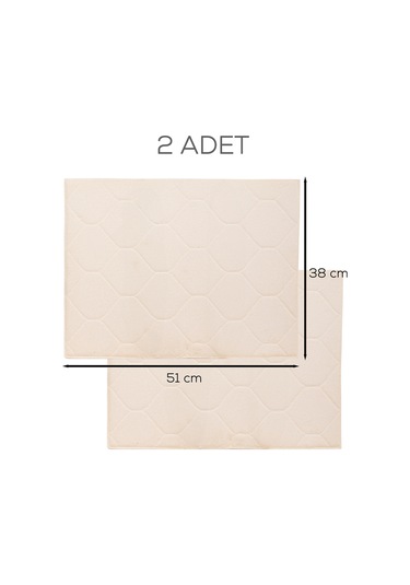 Porsima 3139-1 2li Mikrofiber Tezgah Üstü Kurutma Matı Süper Emici Bulaşıklık Krem Krem