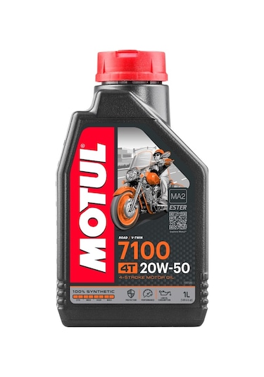 Motul 7100 20W-50 4T Motosiklet Motor Yağı 1 L