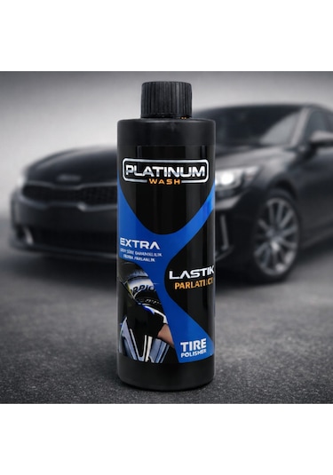 Platınum Wash Lastik Parlatıcı 500ml Sünger li