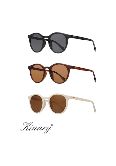 Kinary Unisex Güneş Gözlüğü 3'lü Fırsat Seti 2026