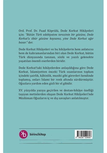 Dede Korkut Hikayeleri / Menekşe Özkaya Tutum