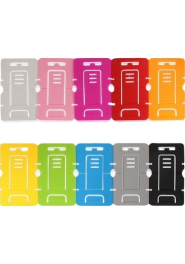 Geeksen Uzaktan Kullananlar İçin Plastik Cep Telefonu Tutucu, Üç Açıyla Ayarlanabilir, Katlanabilir Ve Taşınabilir, Tüm Akıllı Telefonlarla Uyumlu, Kırılmaya Dayanıklı Ve Kayma Engellli