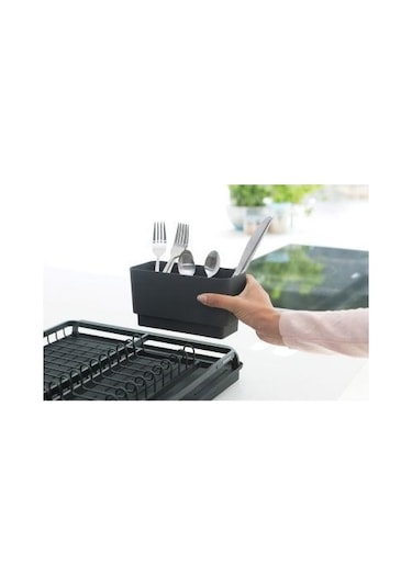 Brabantia Dark Grey Büyük Bulaşıklık Sepeti Gri