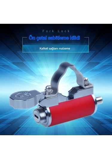 Jokmae Hırsızlık Kilidi Modifiye Ön Çatal Sabitleme Kilidi Metal Disk Fren Kilidi Yeşil Standart Özellikler