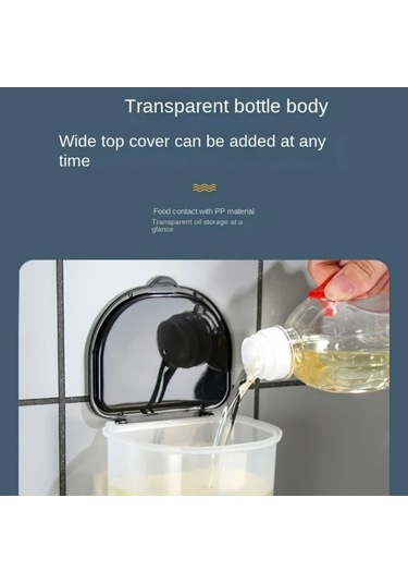 Techbloom 1 Adet Şeffaf Duvara Monte Şampuan Ve Deterjan Saklama Şişesi Black Kapaklı Mutfak Ve Banyo Organizasyonu İçin Dayanıklı Plastik Modern Tasarım 11.8x5cm Çift Kişilik