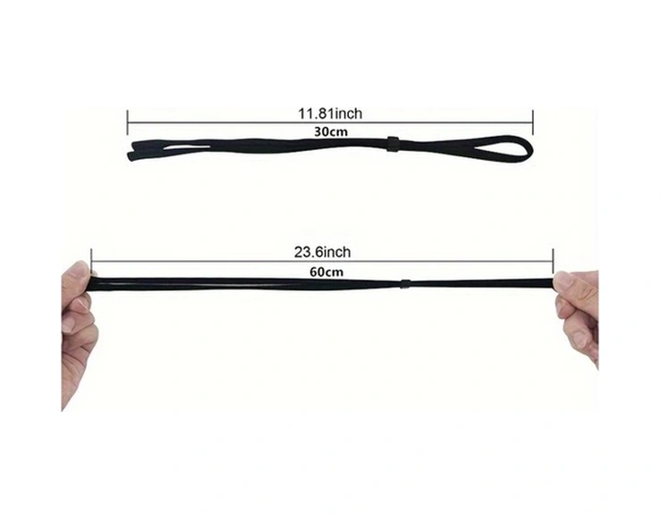 Trendooze Parlak Ayarlanabilir Gözlük Kayışı 6lı Nylon Spor Güvenlik Kayışı: Koşu, Bisiklet, Seyahat